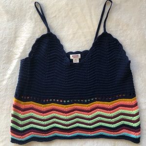 Crochet tank top
